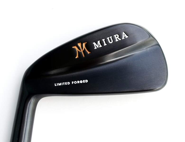 Miura Left Hand Limited Black Blade Iron Set 2nd Swing Golf